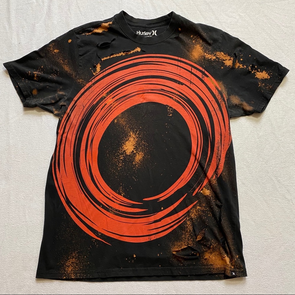 Hurley Distressed Bleached Premium Fit Tee